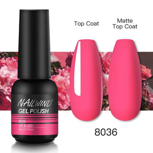 NAILWIND Gel Nail Polish Semi Permanent Primer Nail Art Hybrid Varnishes 8ml Gel polish Need Cured Base Top Coat Nails