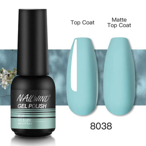 NAILWIND Gel Nail Polish Semi Permanent Primer Nail Art Hybrid Varnishes 8ml Gel polish Need Cured Base Top Coat Nails