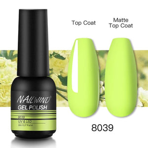 NAILWIND Gel Nail Polish Semi Permanent Primer Nail Art Hybrid Varnishes 8ml Gel polish Need Cured Base Top Coat Nails
