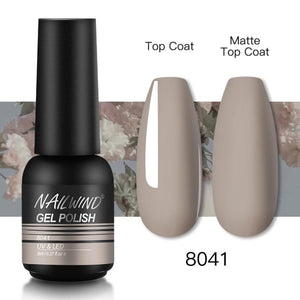 NAILWIND Gel Nail Polish Semi Permanent Primer Nail Art Hybrid Varnishes 8ml Gel polish Need Cured Base Top Coat Nails