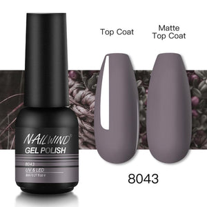 NAILWIND Gel Nail Polish Semi Permanent Primer Nail Art Hybrid Varnishes 8ml Gel polish Need Cured Base Top Coat Nails