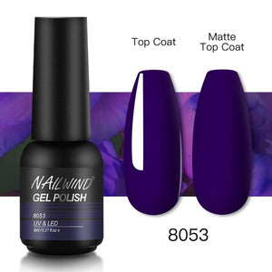 NAILWIND Gel Nail Polish Semi Permanent Primer Nail Art Hybrid Varnishes 8ml Gel polish Need Cured Base Top Coat Nails