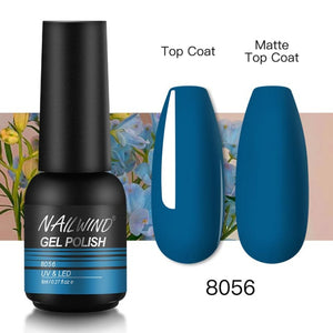 NAILWIND Gel Nail Polish Semi Permanent Primer Nail Art Hybrid Varnishes 8ml Gel polish Need Cured Base Top Coat Nails