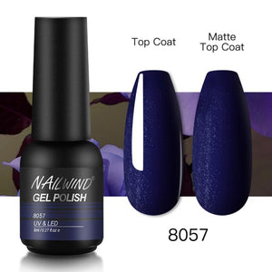 NAILWIND Gel Nail Polish Semi Permanent Primer Nail Art Hybrid Varnishes 8ml Gel polish Need Cured Base Top Coat Nails