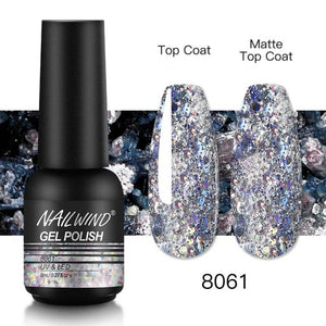 NAILWIND Gel Nail Polish Semi Permanent Primer Nail Art Hybrid Varnishes 8ml Gel polish Need Cured Base Top Coat Nails