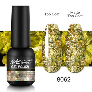 NAILWIND Gel Nail Polish Semi Permanent Primer Nail Art Hybrid Varnishes 8ml Gel polish Need Cured Base Top Coat Nails