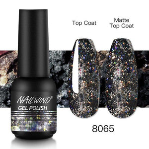 NAILWIND Gel Nail Polish Semi Permanent Primer Nail Art Hybrid Varnishes 8ml Gel polish Need Cured Base Top Coat Nails