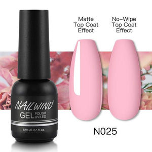NAILWIND Gel Nail Polish Semi Permanent Primer Nail Art Hybrid Varnishes 8ml Gel polish Need Cured Base Top Coat Nails