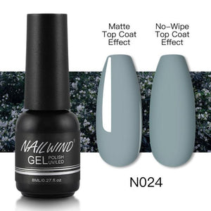 NAILWIND Gel Nail Polish Semi Permanent Primer Nail Art Hybrid Varnishes 8ml Gel polish Need Cured Base Top Coat Nails