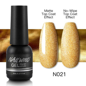 NAILWIND Gel Nail Polish Semi Permanent Primer Nail Art Hybrid Varnishes 8ml Gel polish Need Cured Base Top Coat Nails