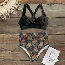 Load image into Gallery viewer, Sexy High Waist Bikinis 2021 New Halter Swimwear Women Swimsuit Female Bikini Set Print Bodysuit Bathing Suit Summer Biquini XXL