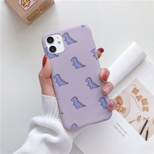Load image into Gallery viewer, Luxury Flower Case For iPhone 12 Mini 11 Pro Max X XR XS Max 7 8 6 6s Plus 5 5S SE 2020 Soft TPU Bumper Matte Smiley Back Cover