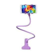 Load image into Gallery viewer, 360 Clip Mobile Phone Holder Stand Portable Flexible Lazy Bed Desktop Bracket Mount Stand Base bracket Support 75cm
