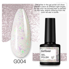 Load image into Gallery viewer, Gelfavor Nail Gel polish 8ml Varnish Hybrid Manicure Set For Nail Art Semi Platinum Painting UV LED Lamp Nails Gel polish