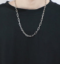 Load image into Gallery viewer, 2021 Personality Hip Hop Multilayer Necklace Metal Cross Pendant Silver Color Chain Necklace for Women Men Unisex Jewelry