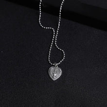Load image into Gallery viewer, 2021 Personality Hip Hop Multilayer Necklace Metal Cross Pendant Silver Color Chain Necklace for Women Men Unisex Jewelry