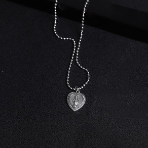 2021 Personality Hip Hop Multilayer Necklace Metal Cross Pendant Silver Color Chain Necklace for Women Men Unisex Jewelry