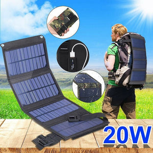 USB Foldable Solar Panel portable Flexible Small Waterproof 5V Folding Solar Panels Cells For mobile hone Battery Charger