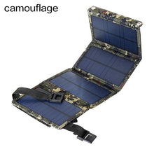 Load image into Gallery viewer, USB Foldable Solar Panel portable Flexible Small Waterproof 5V Folding Solar Panels Cells For mobile hone Battery Charger