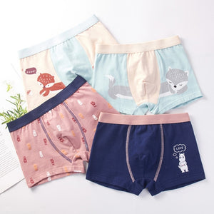 HH 3 Piece Baby Boy Underwear Cartoon Underpants Children's Shorts Panties for Boys Toddler Boxers Cotton Underpant For Teens