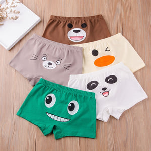 HH 3 Piece Baby Boy Underwear Cartoon Underpants Children's Shorts Panties for Boys Toddler Boxers Cotton Underpant For Teens