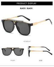 Load image into Gallery viewer, Men and women sunglasses, classic driving, retro, designer brand glasses, men and women, 60mm, UV400 Oculos Del