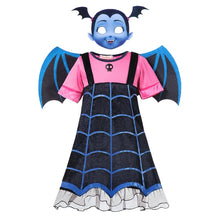 Load image into Gallery viewer, Disney Vampirina Cosplay Dress Girl Kids Princess Dress Up Costume Halloween Costume Carnival Party Disguise Mask  Vampire