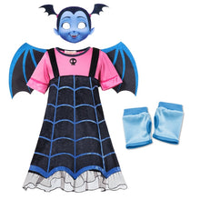 Load image into Gallery viewer, Disney Vampirina Cosplay Dress Girl Kids Princess Dress Up Costume Halloween Costume Carnival Party Disguise Mask  Vampire