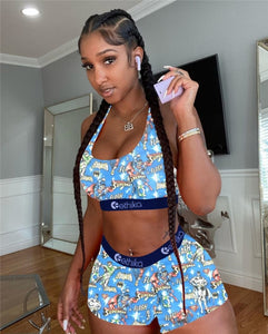 Ethika Shorts Sets Sporting Running Breathable Two Set Women 2 Piece Pants Womens Outfits Summer Sport Clothes Skinny Short Set