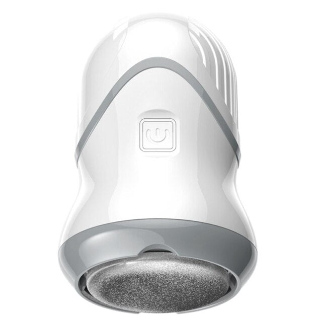 The Rechargeable Electric Foot File Has A Built-in Vacuum for Feet Callus Remover, 2000 RPMs to Remove Dead Skin