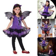 Load image into Gallery viewer, halloween costume for kids baby girls children vampire witch costume girl cosplay Carnival Party princess fancy dress up clothes