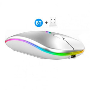 Ultra Slim mouse wirelesss silent for ipad gamer Wireless mouse bluetooth mini Ergonomic office mause silent Mice gaming