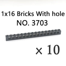 Load image into Gallery viewer, Technical Bricks with Hole Creative MOC Brick Pieces Train Car Crane Truck Accessories Parts Model DIY Building Block Compatible