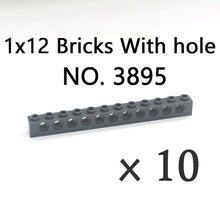 Load image into Gallery viewer, Technical Bricks with Hole Creative MOC Brick Pieces Train Car Crane Truck Accessories Parts Model DIY Building Block Compatible