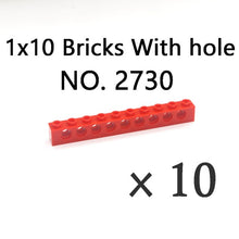 Load image into Gallery viewer, Technical Bricks with Hole Creative MOC Brick Pieces Train Car Crane Truck Accessories Parts Model DIY Building Block Compatible
