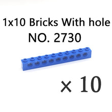 Load image into Gallery viewer, Technical Bricks with Hole Creative MOC Brick Pieces Train Car Crane Truck Accessories Parts Model DIY Building Block Compatible
