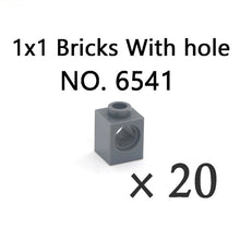 Load image into Gallery viewer, Technical Bricks with Hole Creative MOC Brick Pieces Train Car Crane Truck Accessories Parts Model DIY Building Block Compatible