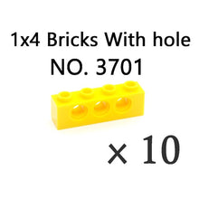 Load image into Gallery viewer, Technical Bricks with Hole Creative MOC Brick Pieces Train Car Crane Truck Accessories Parts Model DIY Building Block Compatible