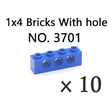 Load image into Gallery viewer, Technical Bricks with Hole Creative MOC Brick Pieces Train Car Crane Truck Accessories Parts Model DIY Building Block Compatible