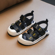 Load image into Gallery viewer, Children shoes Cowhide boy sandals Toddler summer 2021 new children&#39;s casual sandals girls shoes leather beach shoes