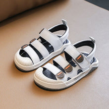 Load image into Gallery viewer, Children shoes Cowhide boy sandals Toddler summer 2021 new children&#39;s casual sandals girls shoes leather beach shoes