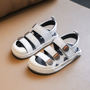 Children shoes Cowhide boy sandals Toddler summer 2021 new children's casual sandals girls shoes leather beach shoes