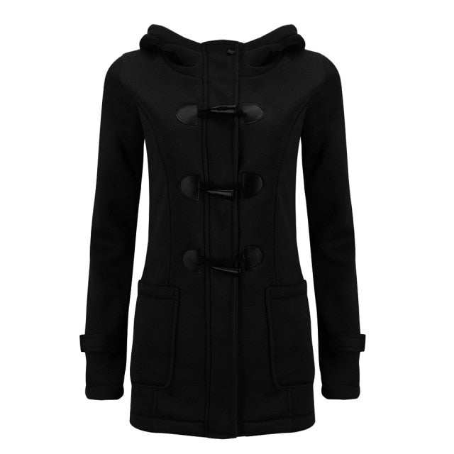 winter coat women long fleece hooded long coat jacket cotton 2020 warm casual clothes vestidos dropshipping WSP8090
