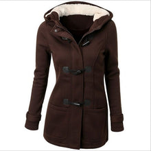 Load image into Gallery viewer, winter coat women long fleece hooded long coat jacket cotton 2020 warm casual clothes vestidos dropshipping WSP8090