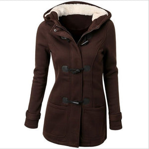 winter coat women long fleece hooded long coat jacket cotton 2020 warm casual clothes vestidos dropshipping WSP8090