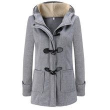 Load image into Gallery viewer, winter coat women long fleece hooded long coat jacket cotton 2020 warm casual clothes vestidos dropshipping WSP8090