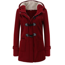 Load image into Gallery viewer, winter coat women long fleece hooded long coat jacket cotton 2020 warm casual clothes vestidos dropshipping WSP8090