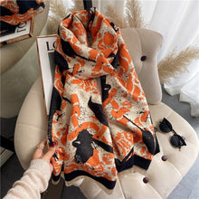 Load image into Gallery viewer, 2021 Women Winter Cashmere Pashmina Scarf Shawl Luxury Print Thick Warm Blanket Hijab Scarves Bufanda 180*65cm Headkerchief