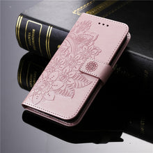 Load image into Gallery viewer, 3D Flower Wallet Phone Case For Samsung Galaxy A12 A22 4G A32 A42 A52 A72 A82 5G Leather Holder Card Slots Flip Satnd Full Cover