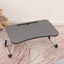 Load image into Gallery viewer, Folding Laptop Desk for Bed &amp; Sofa Laptop Bed Tray Table Desk Portable Lap Desk for Study and Reading Bed Top Tray Table Home